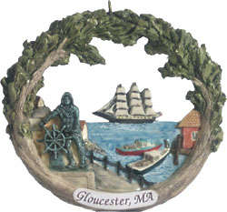 Gloucester Fisherman AmeriScape Ornament