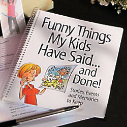 Funny Things My Kids Have Said & Done Memory Journal