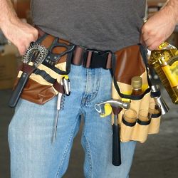 Jack of All Booze Bar Tool Belt - FindGift.com