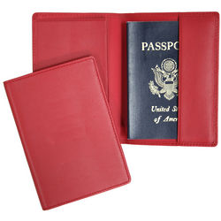 Royce Leather Plain Passport Jacket
