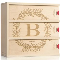 Monogram Cottage Anniversary Wine Box