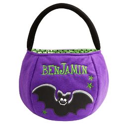 Personalized Safe & Smart Reflective Bat Treat Bag