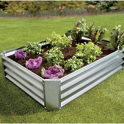 Galvanized Steel Raised Garden Bed
