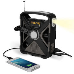 Emergency Radio with Cell Phone Charger