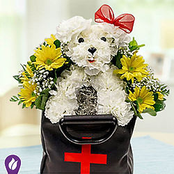 Get Well Pup Bouquet