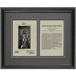 Statue of Liberty Patent Art