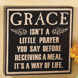Grace Wall Sign