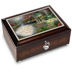 Garden of Prayer Personalized Daughter Music Box