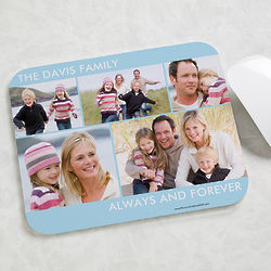 Five Photo Picture Perfect Personalized Mouse Pad