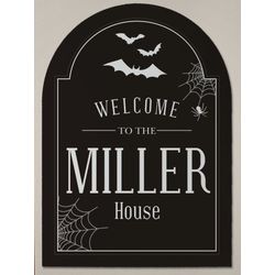Halloween Personalized Wall Sign