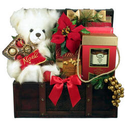 Beary Noel Christmas Treats Gift Basket