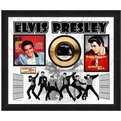 Elvis Presley Jailhouse Rock Gold Record Collectible
