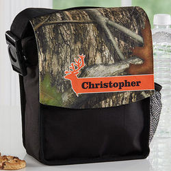 Tree Camo Personalized Lunch Tote