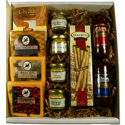 Northwoods Deluxe Meat and Cheese Gift Box
