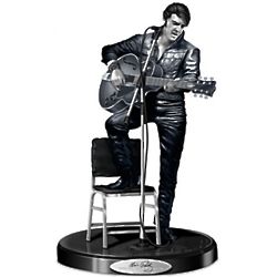Elvis Presley '68 Comeback Platinum Edition Sculpture