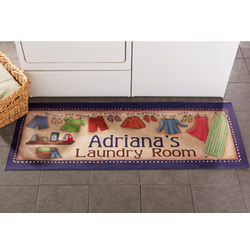 Personalized Laundry Room Doormat