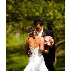 Picture Perfect Wedding Photo Canvas