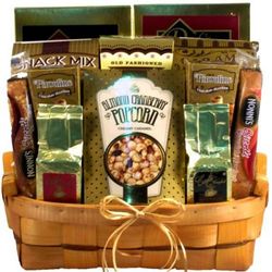 Golden Goodies Snack Basket