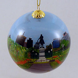 Boston Public Gardens 3" Ball Ornament