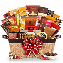 Cheese and Sweets Royal Gourmet Gift Basket