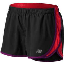 Women's Accelerate 2.5" Black with Cerise Athletic Shorts