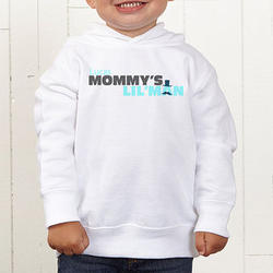 Mommy's Lil Man Hooded Sweatshirt