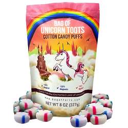 Bag of Unicorn Toots Candy Puffs
