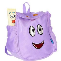 Dora the Explorer Map and Plush Backpack