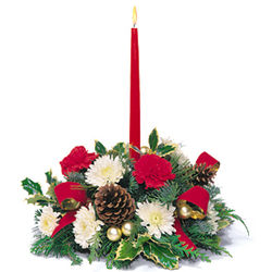 Holiday Lamp-Lighter Candle Bouquet