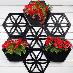 Recycled Plastic Wall Art Planter