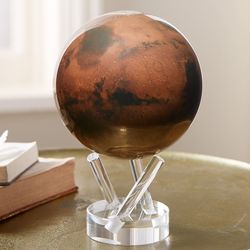 Rotating Mars Globe