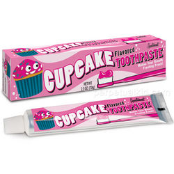 Cupcake Flavored Toothpaste