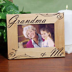Personalized Grandma and Me Picture Frame