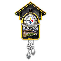 Pittsburgh Steelers Cuckoo Clock
