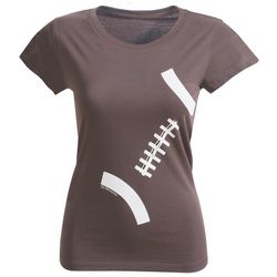 Women's Football Shape-Skimming T-Shirt