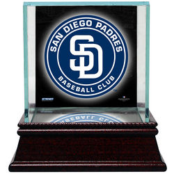 San Diego Padres Single Baseball Case with Team Logo