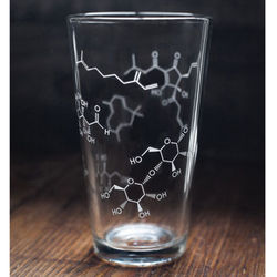 Chemistry of Beer Pint Glass