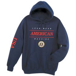 Lean Mean American Machine Hoodie Sweatshirt