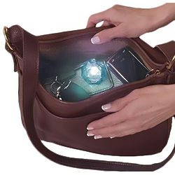 Diamond In The Rough Motion-Activated Purse Light