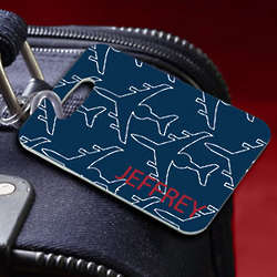 Personalized Jet Setter Luggage Tag