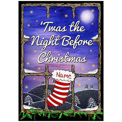 Personalized 'Twas the Night Before Christmas Book