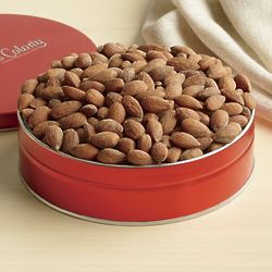 Roasted and Salted Almonds in Tin