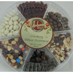 Sweetened Dried Cranberry Deluxe Assortment Snack Tray