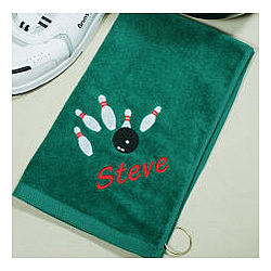 Personalized Bowling Towel