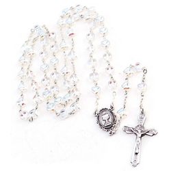 Crystal Heart Communion Rosary
