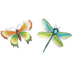 3-D Metal Butterfly or Dragonfly Wall Art