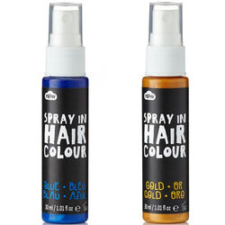 Blue & Gold Scented Spray-In Hair Color