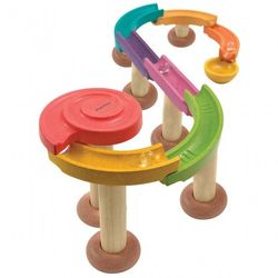 Colorful 20-Piece Marble Run Toy