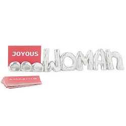 Amazing Woman Paperweight with Word Cards