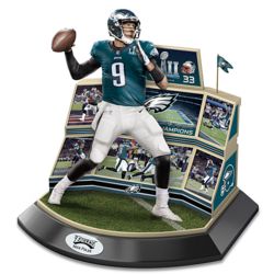 Super Bowl LII Philadelphia Eagles Nick Foles MVP Sculpture